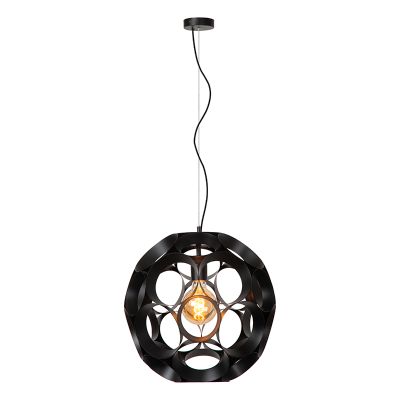Sort pendler lampe modern, Hannelore