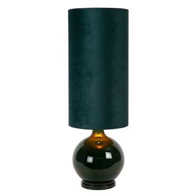 Grøn gulv lampe retro, Esterad, med brytare