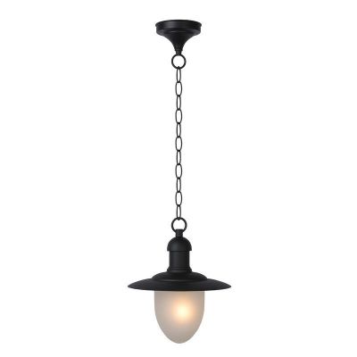Sort udendørslampe rustik, Aruba, IP44
