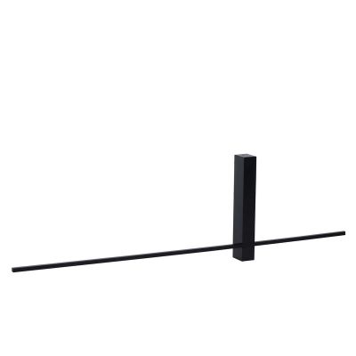 Sort væglampe modern, Segin, 6W, 2700K LED
