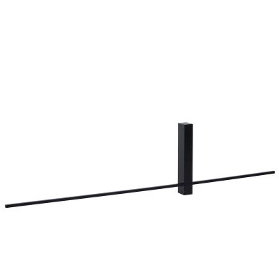 Sort væglampe modern, Segin, 10W, 2700K LED