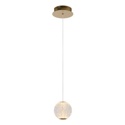 Gennemsigtig pendler lampe modern, Cintra, 5,7W, 2700K LED