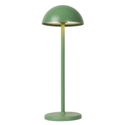 Grøn udendørs bordlampe retro, Joy, 1,5W, 3000K LED, IP54, med beröringsdimmer