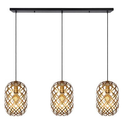 Guld pendler lampe modern, Wolfram
