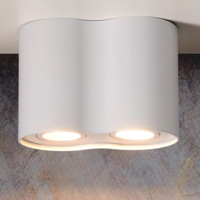Hvid loftspot modern, Tube