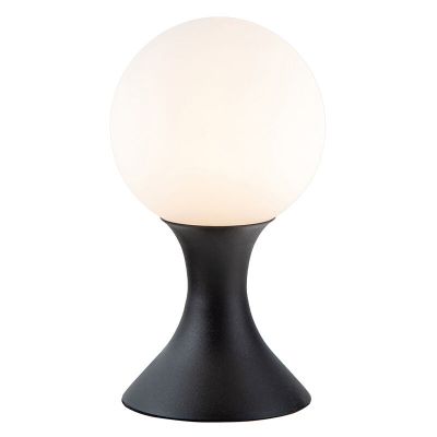 Sort bordlampe modern, Moya, med brytare