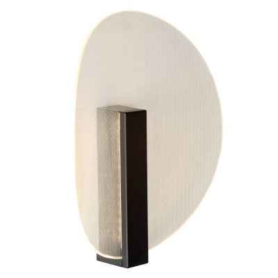 Sort udendørslampe modern, Laredo, 9W, 2700K LED, IP54