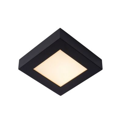 Sort plafond modern, Brice, 15W, 3000K LED, IP44