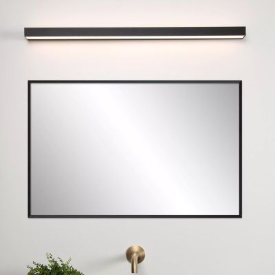Sort væglampe badeværelse modern, Alexa, 13W, 3000K LED, IP44