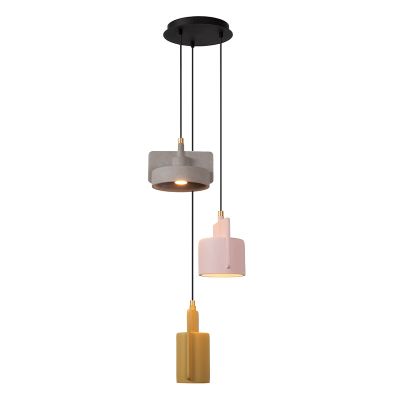 Beton pendler lampe multi-farvet, Ninja