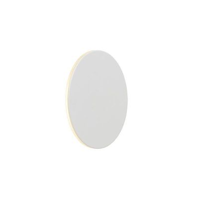 Hvid væglampe modern, Eklyps, 6W, 3000K LED