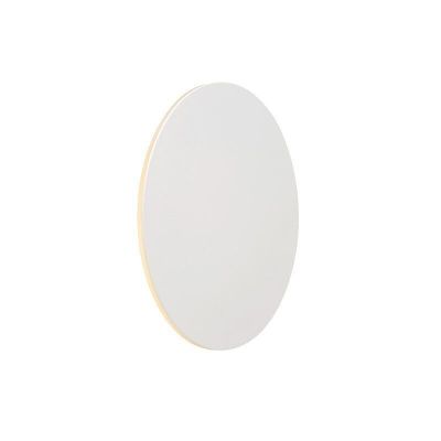Hvid væglampe modern, Eklyps, 8W, 3000K LED