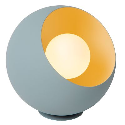 Blå bordlampe modern, Doredos, med brytare