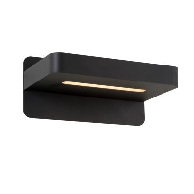 Sort væglampe modern, Atkin, 5W, 2700K LED, med brytare
