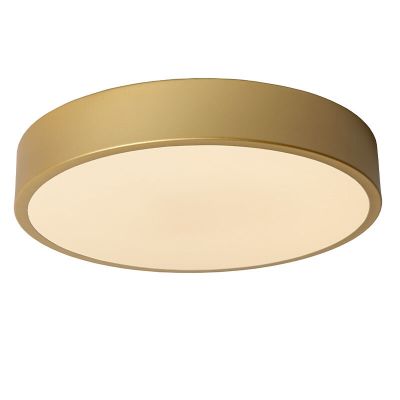 Guld plafond modern, Unar, 18W, 2700K LED, 3 trins lysdæmper
