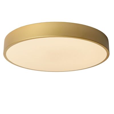 Guld plafond modern, Unar, 24W, 2700K LED, 3 trins lysdæmper