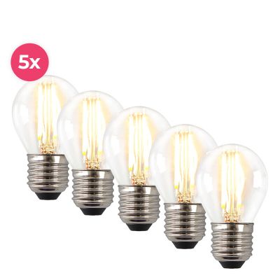 Melchis E27 LED kuglelampe, 2700k, 4w, dæmpbar