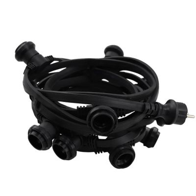 50m lyskæde, 50 fatninger