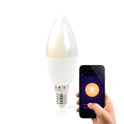 E14 Smart Bulb, Wi-Fi, varmt til koldt hvidt lys