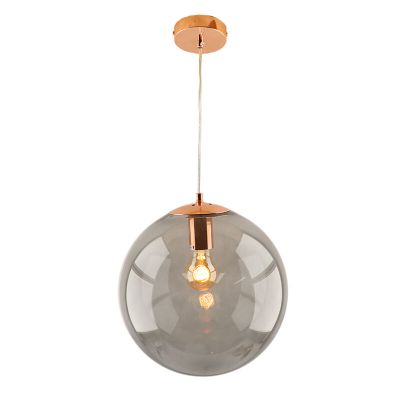 Design pendel lampe spisebord kobber, Dolf