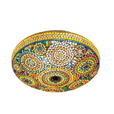 Multi-Farvet orientalsk plafond mosaik, Annas