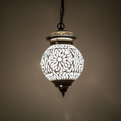 Gennemsigtig orientalsk pendler lampe mosaik, Nisrin
