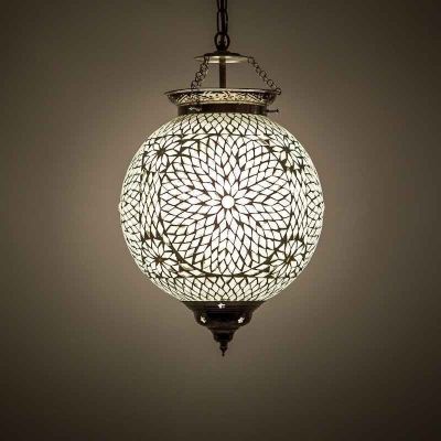 Gennemsigtig orientalsk pendler lampe mosaik, Aziza