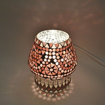 Lilla orientalsk bordlampe mosaik, Rachel
