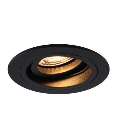 Modern indbygningsspot sort, Bredal