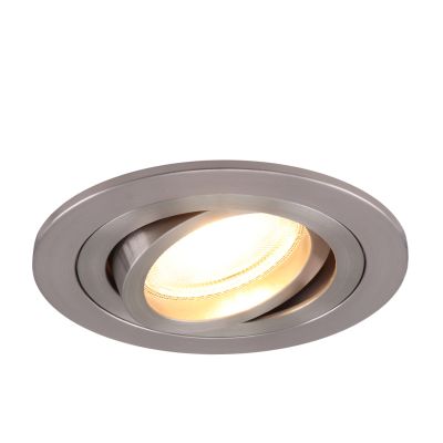 Aluminium indbygningsspot krom, Scott