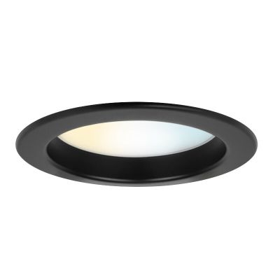Sort downlight aluminium, Otmar, 12W, white switch LED, IP22