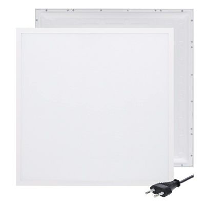 LED-panel 62x62 - 30W - hvid kontakt - UGR<19 - baggrundsbelyst