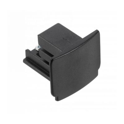 Endekappe til 3-faset skinnebelysning, sort, Pro