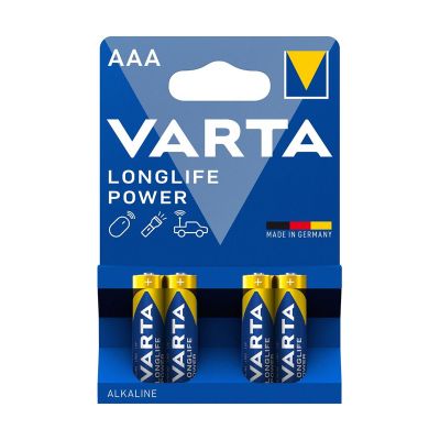4-pak Varta AAA-batterier