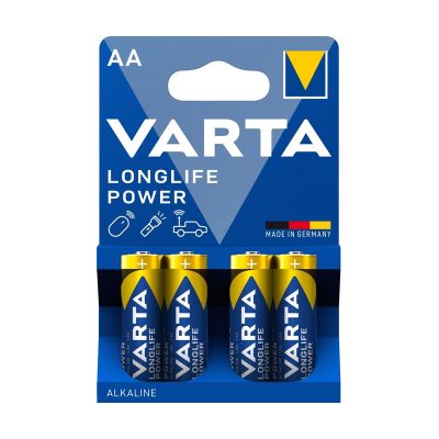 4-pak Varta AA-batterier