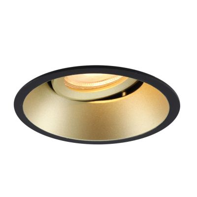 Aluminium indbygningsspot guld, Tyron