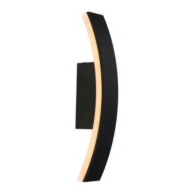 Antracit modern udendørslampe aluminium, Nayomi, 7,5W, 3000K LED, IP54