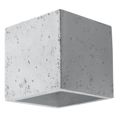 Beton up down væglampe grå, Andro