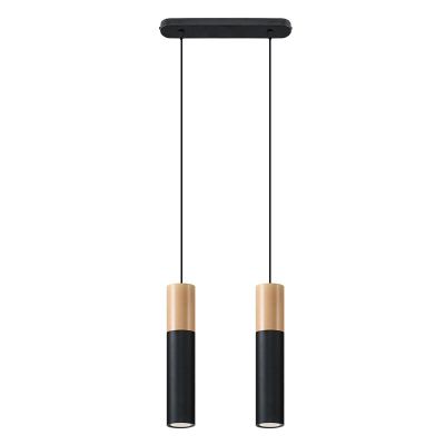 Aluminium pendler lampe brun, Francesca