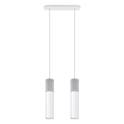 Beton pendler lampe grå, Fardou