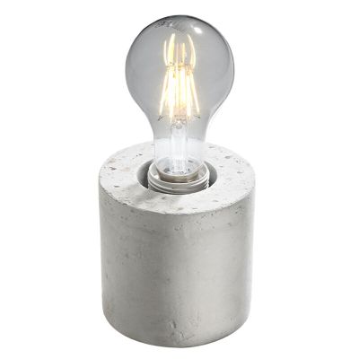 Beton bordlampe grå, Anela