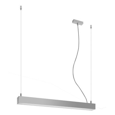 Aluminium pendler lampe grå, Mascha, 22W, 3000K LED