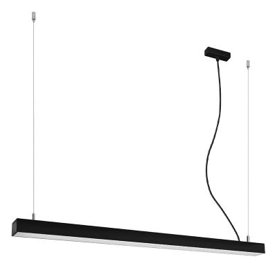 Aluminium pendler lampe sort, Mascha, 38W, 3000K LED