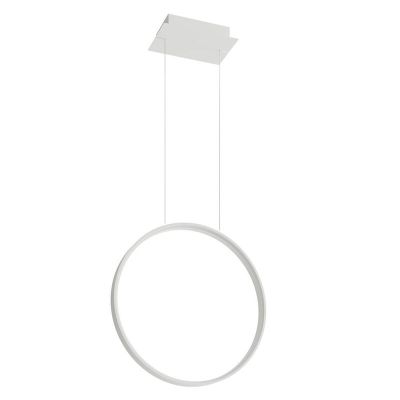 Aluminium pendler lampe hvid, Ringo, 30W, 3000K LED