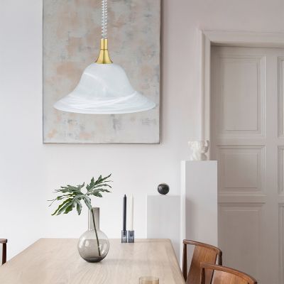 Messing pendler lampe design, Aurora