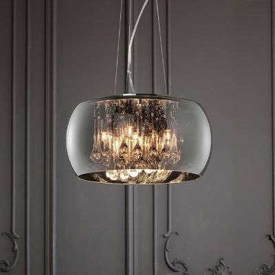 Krom pendler lampe modern, Capucine