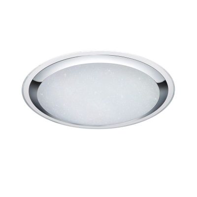 Hvid plafond modern, Romain, 95W, varm til kold hvid justerbar LED, med fjärrkontroll