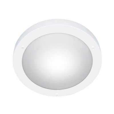 Hvid loftlampe badeværelse glas, Hadleigh, IP44