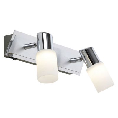 Grå loftspot glas, Morely, 4,3W, 3000K LED, med brytare