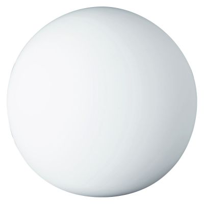 Hvid bordlampe glas, Lexie, med brytare